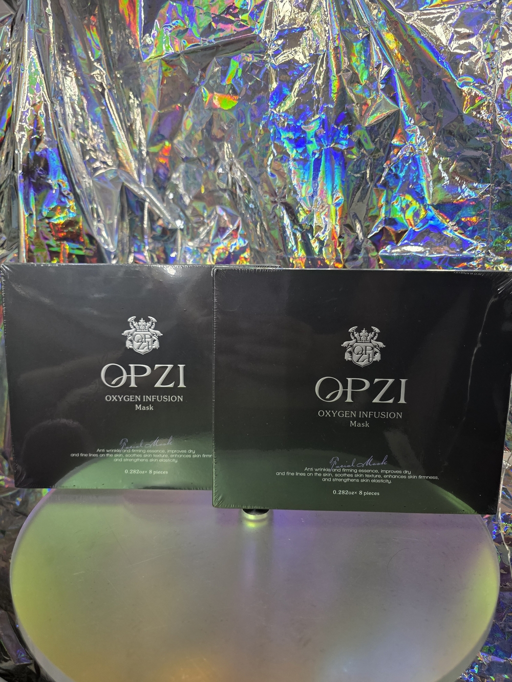 2 OPZI Oxygen Infusion Mask - Black Packaging Brand NEW SEALED